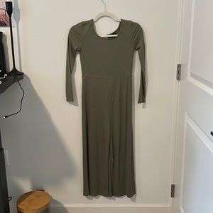 Sage green jumpsuit